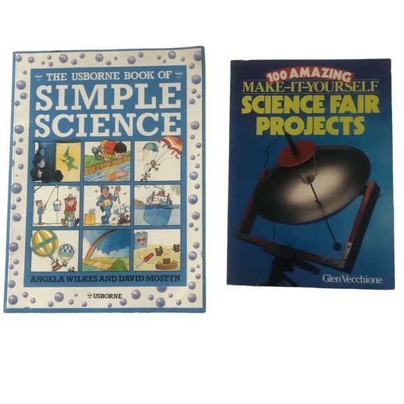 Book Set - The Usborne Book of Simple Science and Science Fair Projects - Picture 1 of 13